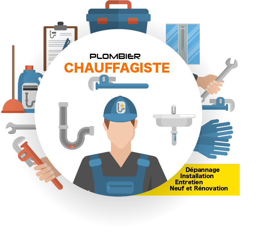 François Belaubre Plombier Chauffagiste réalise dépannage, installation et entretien neuf ou rénovation