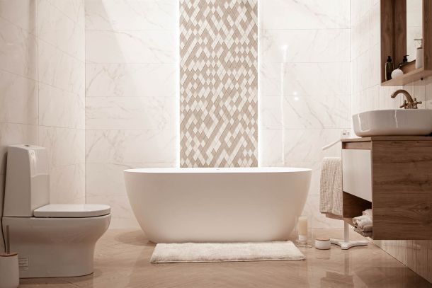 La SARL François Belaubre installée à Saint Mamet dans le Cantal réalise la pose de vos salle de bain